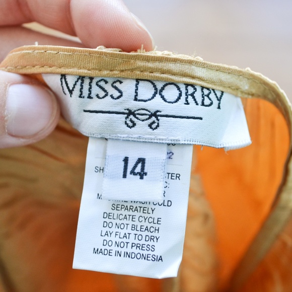 Vintage 80's Metallic Gold Tank Top - Picture 4 of 4